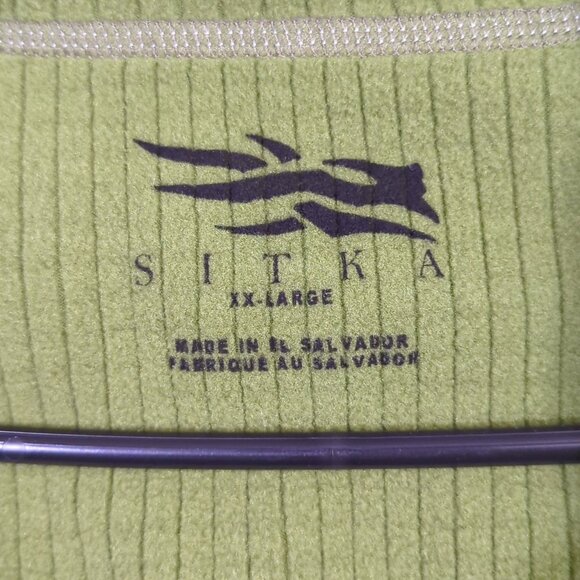 Sitka Fanatic Hoodie Men's XXL Green Outdoor Shooting Hunting Camping - Picture 3 of 14